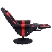 Кресло игровое Cactus CS-CHR-GS200BLR черный/красный сиденье черный/красный эко.кожа блин металл подст.для ног, фото 5