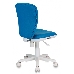 Кресло детское Бюрократ KD-W10/26-24 голубой 26-24 (пластик белый), фото 3