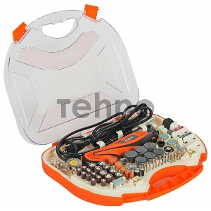 Гравер электрический PATRIOT EE 111 с гибким валом, 140Вт, 210 насадок в комплекте, кейс