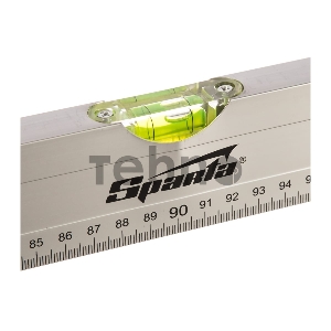 Уровень алюминиевый, 1800 мм, 2 глазка, линейка// Sparta