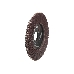 Круг лепестковый торцевой абразивный "Луга" для шлифования, 125 х 22,23мм, зерно P60(A60) [3656-125-25], фото 5