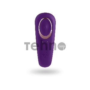 Многофункциональный стимулятор для пар Satisfyer Double Classic (Partner Toy), силикон, фиолетовый, 18,5 см.