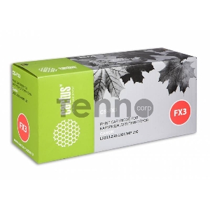 Картридж Cactus CS-FX3 для принтеров CANON L200/L250/L300/MP L90,чёрный 2700 стр.