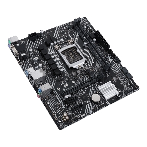 Материнская плата ASUS PRIME H510M-E, LGA1200, H510, 2*DDR4, D-Sub + HDMI, SATA3, Audio, Gb LAN, USB 3.2*4, USB 2.0*6, COM*1 header (w/o cable), mATX ; 90MB17E0-M0EAY0
