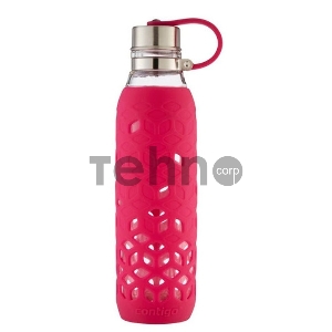 Бутылка Contigo Purity 0.59л розовый стекло/силикон (2095681) Бутылка Contigo Purity 0.59л розовый стекло/силикон (2095681)