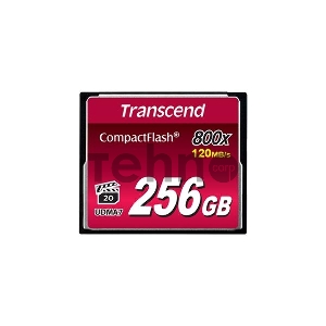 Флеш карта CF 256GB Transcend, 800X