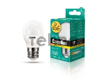 Лампа светодиодная LED5-G45/830/E27 5Вт шар 3000К тепл. бел. E27 390лм 220-240В Camelion 12028