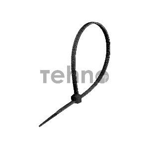 Стяжка (хомут) нейлоновая ExeGate CV66-200x4.8B (нейлон 6.6, 200x4.8мм, неоткрывающаяся, halogen free, -40°C - +85°C, черная, 100 шт)