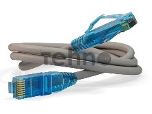Патч-корд Hyperline PC-LPM-UTP-RJ45-RJ45-C6-10M-LSZH-GY Патч-корд U/UTP, Cat.6, LSZH, 10 м, серый