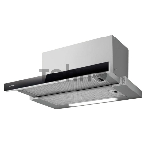 Вытяжка встраиваемая JET AIR BETTA 60/GR/BK / 60 см, 900 куб.м., кнопочное управление, серая + фронтальное черное стекло Вытяжка встраиваемая JET AIR BETTA 60/GR/BK / 60 см, 900 куб.м., кнопочное управление, серая + фронтальное черное стекло