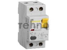 Выключатель дифференциального тока (УЗО) 2п 50А 300мА тип AC ВД1-63 ИЭК MDV10-2-050-300
