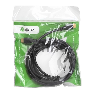 Greenconnect Кабель 5.0m HDMI версия 2.0 HDR 4:2:2, Ultra HD, 4K 60 fps 60Hz/5K*30Hz, 3D, AUDIO, 18.0 Гбит/с, 28/28 AWG, OD7.3mm, тройной экран, черный, GCR-HM311-5.0m Greenconnect Кабель 5.0m HDMI версия 2.0 HDR 4:2:2, Ultra HD, 4K 60 fps 60Hz/5K*30Hz, 3