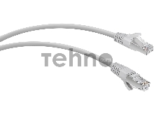 Патч-корд WRline WR-PC-RJ45-FTP-5E-0.5-GY F/UTP общий экран RJ-45 вил.-вилка RJ-45 кат.5E 0.5м серый LSZH (уп.:1шт)
