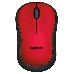 Мышь Logitech M220 Silent красный оптическая (1000dpi) беспроводная USB (2but), фото 2