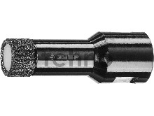 Коронка алмазная ЗУБР Профессионал 29865-16  технология ВВС d=16 мм посадка М14