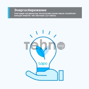 Умная Wi-Fi лампа TP-Link Tapo L510E Smart Wi-Fi Light Bulb, Dimmable, E27 base, 2700K, 220V, 50/60 Hz, 60W Equivalent, Energy Class A+, 2.4GHz, 802.11b/g/n, Tapo APP, Works with Alexa and Google Assistant, Timer and Schedule settings, 2pack