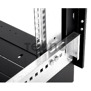 Шкаф телекоммуникационный напольный 22U (600x1000) дверь стекло цвет черный