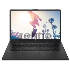 Ноутбук HP 17-cp0004ny Ryzen 7 5700U 8Gb(2x4) SSD512Gb AMD Radeon 17.3 IPS FHD (1920x1080) Windows 11 Home English black WiFi BT Cam