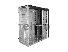 Корпус Miditower Exegate UN-603 Black, ATX, <UN400, 120mm> 2*USB, Audio