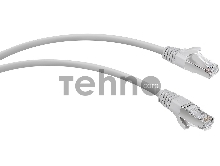 Патч-корд WRline WR-PC-RJ45-FTP-5E-2-GY F/UTP общий экран RJ-45 вил.-вилка RJ-45 кат.5E 2м серый LSZH (уп.:1шт)