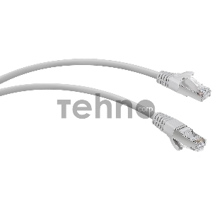Патч-корд WRline WR-PC-RJ45-FTP-5E-2-GY F/UTP общий экран RJ-45 вил.-вилка RJ-45 кат.5E 2м серый LSZH (уп.:1шт)
