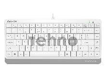 Клавиатура A4 Fstyler FK11 белый USB slim