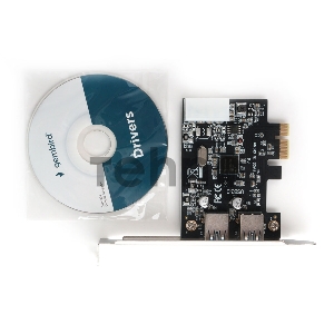 Контроллер USB Gembird SPCR-01, в PCI, порты: 2 внешн. USB 3.0 Контроллер USB Gembird SPCR-01, в PCI, порты: 2 внешн. USB 3.0