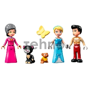 Конструктор Lego Disney Princess Cinderella and Prince Charming`s Castle пластик (43206)