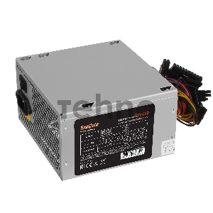 Блок питания 450W Exegate UN450, ATX, SC, 12cm fan, 24p+4p, 6/8p PCI-E, 3*SATA, 2*IDE, FDD + кабель 220V с защитой от выдергивания