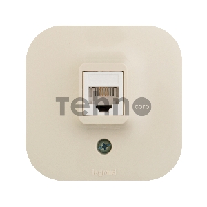 Электроустановочные изделия Legrand Legrand 782244 Розетка RJ11 (Слоновая кость)