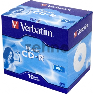 Диск CD-R Verbatim 700Mb 16x Jewel case (10шт) (43365) Диск CD-R Verbatim 700Mb 16x Jewel case (10шт) (43365)