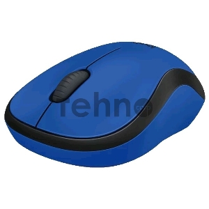 Мышь Logitech M220 Silent синий оптическая (1000dpi) беспроводная USB (2but)