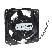 Вентилятор Gembird, 92x92x25, AC, 220, втулка, 2 pin, провод 30 см, фото 2