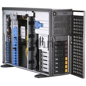 Серверная платформа Supermicro SYS-740GP-TNRT 4U noCPU(2)3rd GenScalable/TDP 270W/no DIMM(16)/ SATARAID HDD(8)LFF/2x10GbE/2x2200W