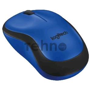 Мышь Logitech M220 Silent синий оптическая (1000dpi) беспроводная USB (2but)