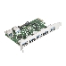 Контроллер ExeGate EXE-317 PCI-E 2.0, 5*USB3.0 ext + 2*USB3.0 int, разъем доп.питания (OEM), фото 1