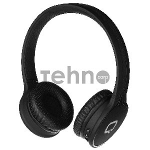 Наушники QUMO Accord 3 (BT-0020) Черный, накладная,  Bluetooth 4.2, 300  мА-ч, до 6х часов в режиме разговора [21945]