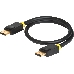 Кабель Greenconnect  10.0m DisplayPort/DisplayPort v1.2/v1.2 черный, позолоченные контакты, OD7.3mm, 28/28 AWG, 20M / 20M, GCR-DP2DP-10.0m, двойной экран, фото 5