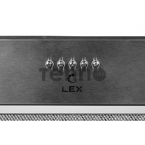 Вытяжка встраиваемая Lex GS Bloc P 600 нержавеющая сталь управление: кнопочное (1 мотор)