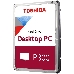 Жесткий диск HDD Toshiba SATA3 4Tb 5400 128Mb (P300), фото 2