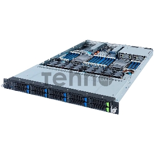 Серверная платформа Gigabyte R182-N20 3rd Gen. Intel Xeon Scalable DP Server System - 1U 10-Bay Gen4 NVMe