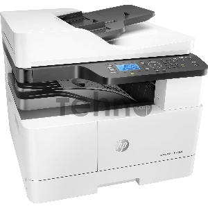 МФУ HP LaserJet MFP M443nda, принтер/сканер/копир, (A3, 13/25 стр/мин, разр. скан. 600х600, печати 1200х1200; LAN, USB)