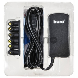 Блок питания Buro BUM-0061A40 автоматический 40W 12V-20V 8-connectors 3.2A 1xUSB 1A от бытовой электросети LED индикатор