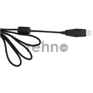 Клавиатура игровая Gembird KB-G400L, USB, металл. корпус, подсветка 3 цвета, кабель ткан. 1.75м