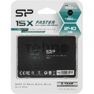 Накопитель SSD Silicon Power 240Gb SATA III SP240GBSS3S55S25 Slim S55 2.5