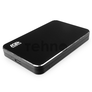 Внешний корпус для HDD AgeStar 3UB2A18 SATA алюминий черный 2.5