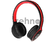 Наушники Qumo Accord 3 (BT-0020) Черно-красный, накладная,  Bluetooth 4.2, 300  мА-ч, до 6х часов в режиме разговора[21946]