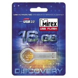 Флеш Диск 16GB Mirex Round Key, USB 2.0