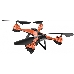 Квадрокоптер Hiper WIND FPV 480р WiFi ПДУ оранжевый/черный, фото 13
