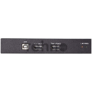 Удлинитель, KVM USB 2xDP+AUDIO+RS232, 100 м.